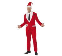 Smiffys Père Noël Refroidir Dapper Costume Adulte Homme Noël Déguisement 33562