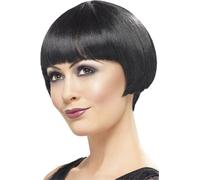 Smiffys - Perruque "20s Flapper" SM322 (Taille unique) (Noir)