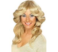 Smiffys - Perruque "70s" pour femme SM589 (Taille unique) (Blonde)