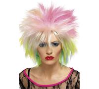 Smiffys - Perruque "80s Attitude" pour femme SM496 (Taille unique) (Coloré)