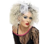 Smiffys - Perruque "80s Wild Child" SM2760 (Taille unique) (Blonde)