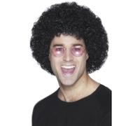 Smiffy's Perruque Afro – économique noire – Halloween, Carnaval