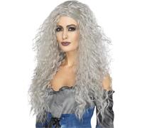Smiffys - Perruque "Banshee" pour femme SM661 (Taille unique) (Gris)