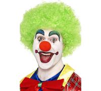 Smiffys - Perruque "Clown fou" pour homme/femme unie SM449 (Taille unique) (Vert)