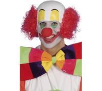 Smiffys Perruque crâne de clown en caoutchouc, avec cheveux