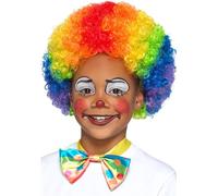 Smiffys Perruque de clown, Multicolore, Enfants