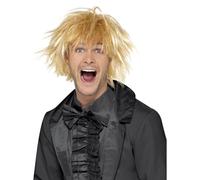 Smiffys Perruque décoiffée de Surfeur pour Homme des années 90, Blond, Bicolore