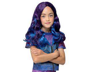 Smiffys Perruque Evie Disney Descendants, Ombre et bouclé