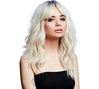 Smiffys - Perruque "Fever Ashley" pour homme/femme unie SM3254 (Taille unique) (Blond glacé)