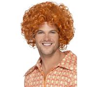 Smiffys Perruque Frisée Afro, Roux Halloween