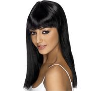 Smiffys - Perruque "Glamourama" pour femme SM513 (Taille unique) (Noir)