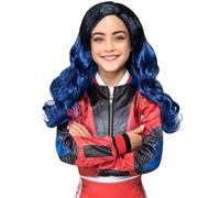 Smiffys Perruque Mal Disney Descendants, Ombre et bouclé