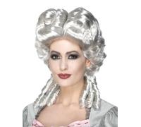 Smiffys Perruque Marie-Antoinette, Blanc Halloween
