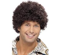 70s Disco Dude Wig, Male One Size Multicolore