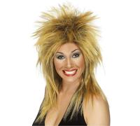 Smiffys - Perruque "Rock Diva" pour femme SM556 (Taille unique) (Gingembre)