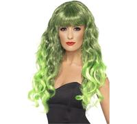 Smiffys - Perruque "Siren" pour femme SM487 (Taille unique) (Vert)
