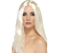 Smiffys - Perruque "Star Style" pour femme SM565 (Taille unique) (Blonde)