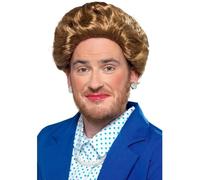 Smiffy's Perruque style 'Dame de fer' Margaret Thatcher Marron Halloween