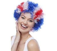 Smiffys Perruque Union Jack Afro