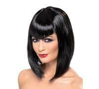 Vamp Wig, Female One Size Noir