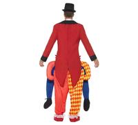 Smiffys Piggyback Clown Costume, Yellow