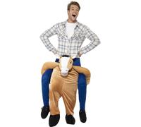 Smiffys Piggyback Horse Costume, Brown