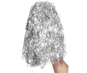 Smiffys - Pompons (Taille Unique) (Argenté)