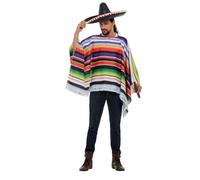 Smiffys Poncho, Multicolore