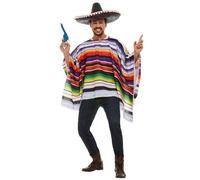 Smiffy's Poncho multicolore Halloween
