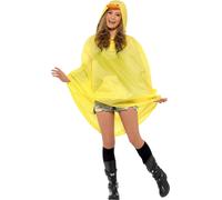 Smiffys - Poncho Party - Hommes/femmes unie SM3113 (Taille unique) (Jaune)