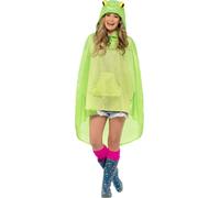 Smiffys - Poncho Party SM2795 (Taille unique) (Vert)