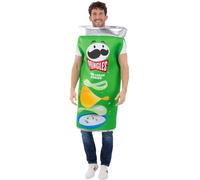 Smiffys Pringles Costume crème sure et boîte d'oignon