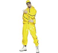Smiffys Rapper Suit, Yellow (Size M)