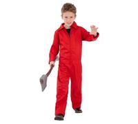 Smiffys Red Boiler Suit Costume