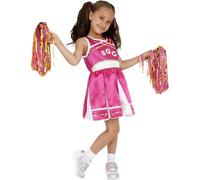 Smiffys - Robe de costume - filles SM2569 (110-116) (Rose/Blanc)