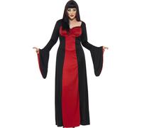 Smiffys - Robe de déguisement "Dark Temptress" - Femme SM1093 (XL) (Rouge/Noir)