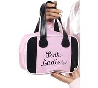 Smiffys Sac de bowling Grease Pink Lady, Rose, avec logo Halloween