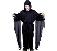 Smiffys Screamer Ghost Costume, Black (Size M)