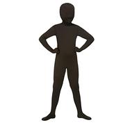Smiffys Second Skin Kids Suit, Black (Size M)