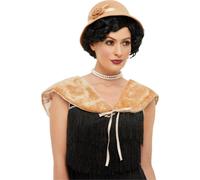 Smiffys - Set d'accessoires de déguisement "20s Instant" pour femme SM1736 (Taille unique) (Or)