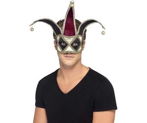 Smiffy's SM27653 Masque Arlequin Gothique, Taille Unique