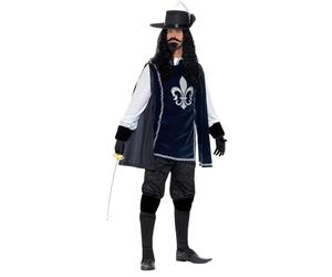 Smiffys - SM43415/L - Costume Homme Mousquetaire