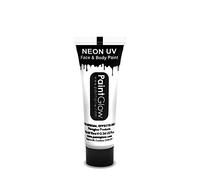 Smiffys - SM45992 - Peinture UV Corps et Visage 10 ml Blanc - Taille Unique