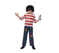 Smiffy's Smiffys Officially Licensed David Walliams Deluxe Ratburger Costume David Walliams Costume Ratburger Deluxe Garçon