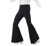 Smiffys Smiffys Pantalon À Pattes D’éléphant, Homme, Noir Pantalon Men