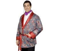 Smiffy's Veste de fumeur motif cachemire Halloween Carnaval Taille unique