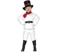 Costume De Bonhomme De Neige Pour Garçon Sd M Multicolore
