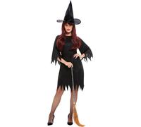 Spooky Witch Costume, Female Uk Dress 16-18 Noir