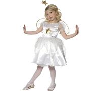 Smiffys Star Fairy Costume, White (Size M)