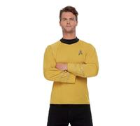 Smiffy's Haut de déguisement Star Trek – Uniforme de commandement (série originale) Or – Halloween